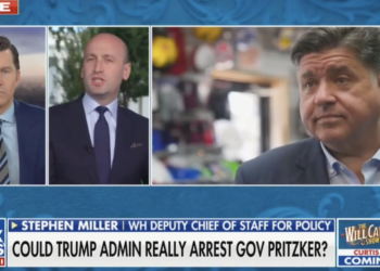 Opinion: Raging Stephen Miller Suggests Slapping Handcuffs on Blue State Governor