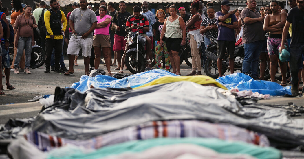 Over 130 Killed in Bloody Crackdown on Drug Gangs in Rio de Janeiro