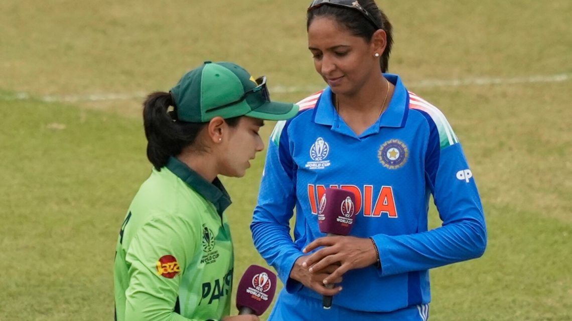 Pakistan wins toss, elects to bowl in women’s World Cup match against India