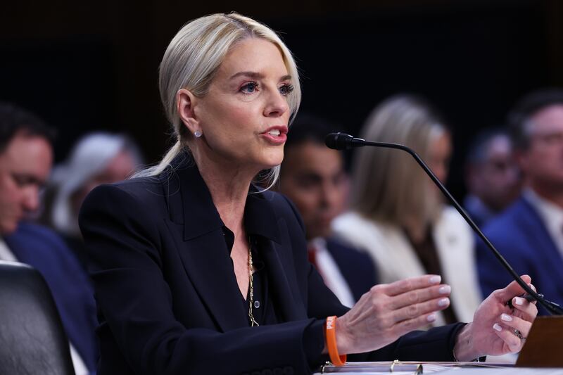 Attorney General Pam Bondi criticized Democratic senators and refused to answer questions while appearing before the Senate Judiciary Committee on October 07, 2025.