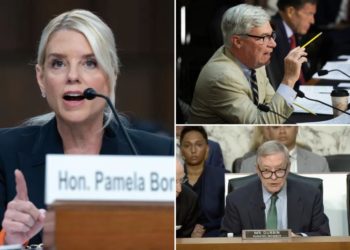 Pam Bondi lashes out at Senate Democrats in contentious Judiciary panel hearing