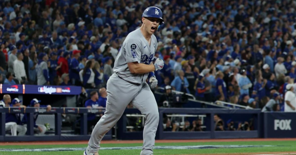 Plaschke: Dodgers roar back to life to even World Series. Now it’s time for their fans to roar at home