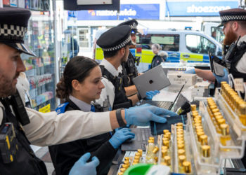 Police Raided a London Shop. We Tagged Along.