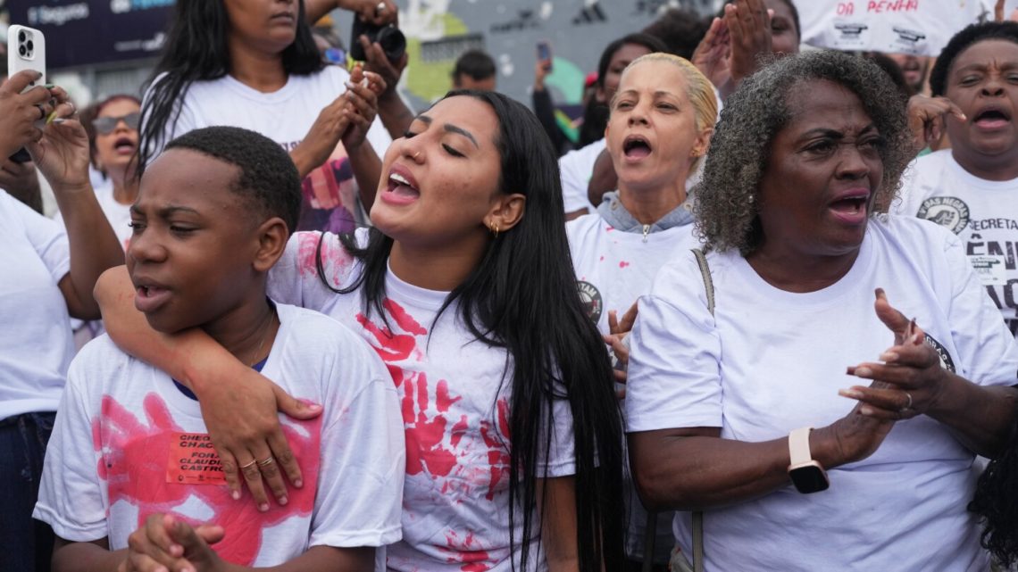 Protesters call for governor’s resignation after Rio’s deadliest police raid