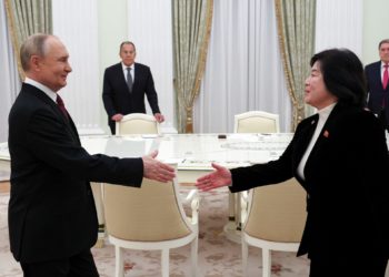 Putin meets top North Korean diplomat, says ties developing as planned