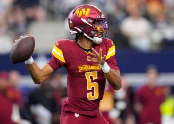 Quarterback Jayden Daniels will start for the Commanders against Seahawks on Sunday night