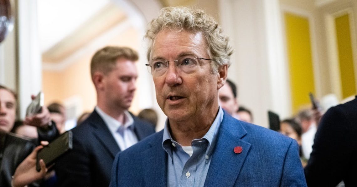 Rand Paul Says He’s Sick of Republicans Caving to Trump All the Time