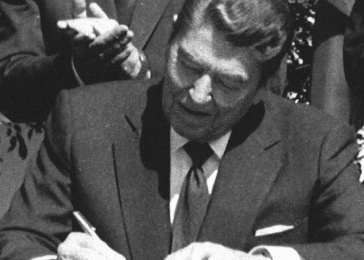 Reagan Foundation becomes the latest US institution drawn into Donald Trump’s controversies