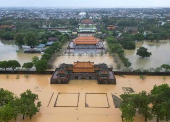 Record rains drive flooding in Vietnam, submerging ancient city