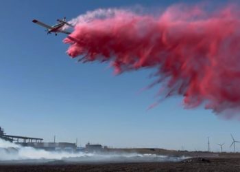 Residents of rural community in southern Texas ordered to evacuate as firefighters battle blaze