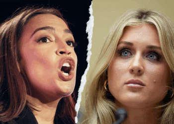 Riley Gaines and Ocasio-Cortez trade barbs as conservatives defend the former swimmer in ongoing dispute