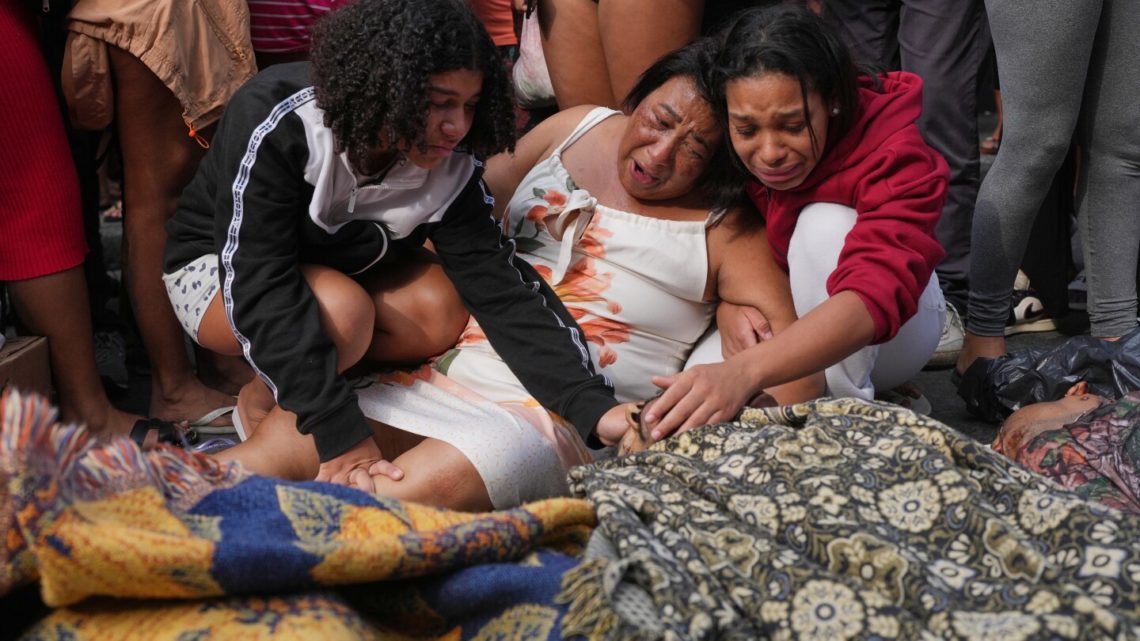 Rio favelas left reeling after lethal gang raid as families bury the dead