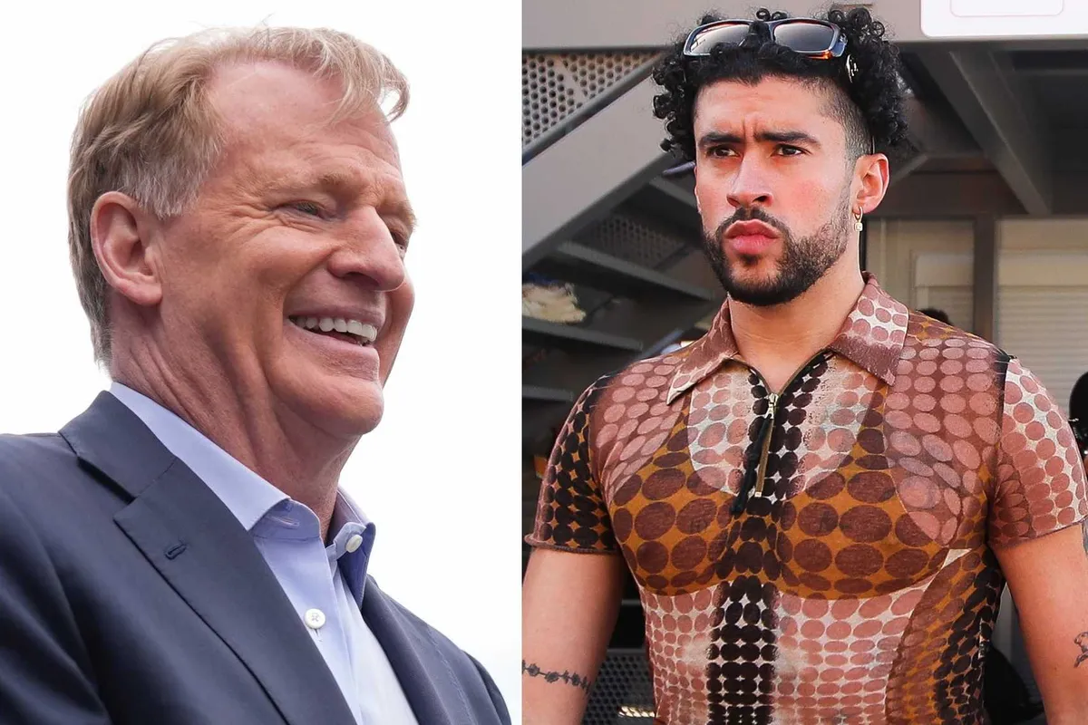 Roger Goodell dismisses outrage over Bad Bunny performing Super Bowl show