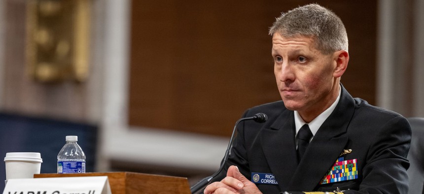 STRATCOM nominee takes heat hours after Trump’s nuclear-test bombshell