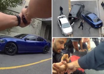 See it: Heart pounding video shows wild NYPD car chase in the Bronx