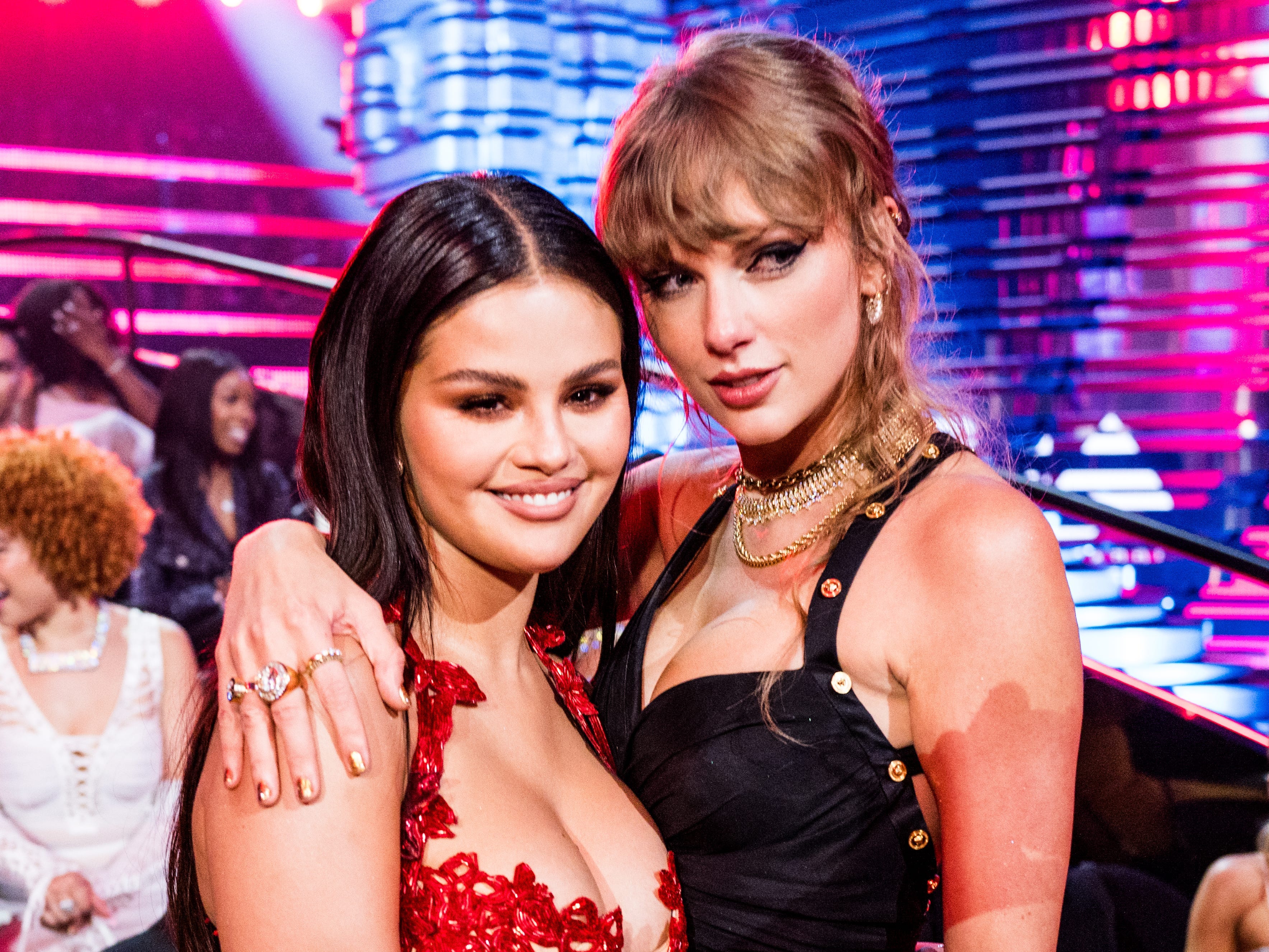 Selena Gomez and Taylor Swift.