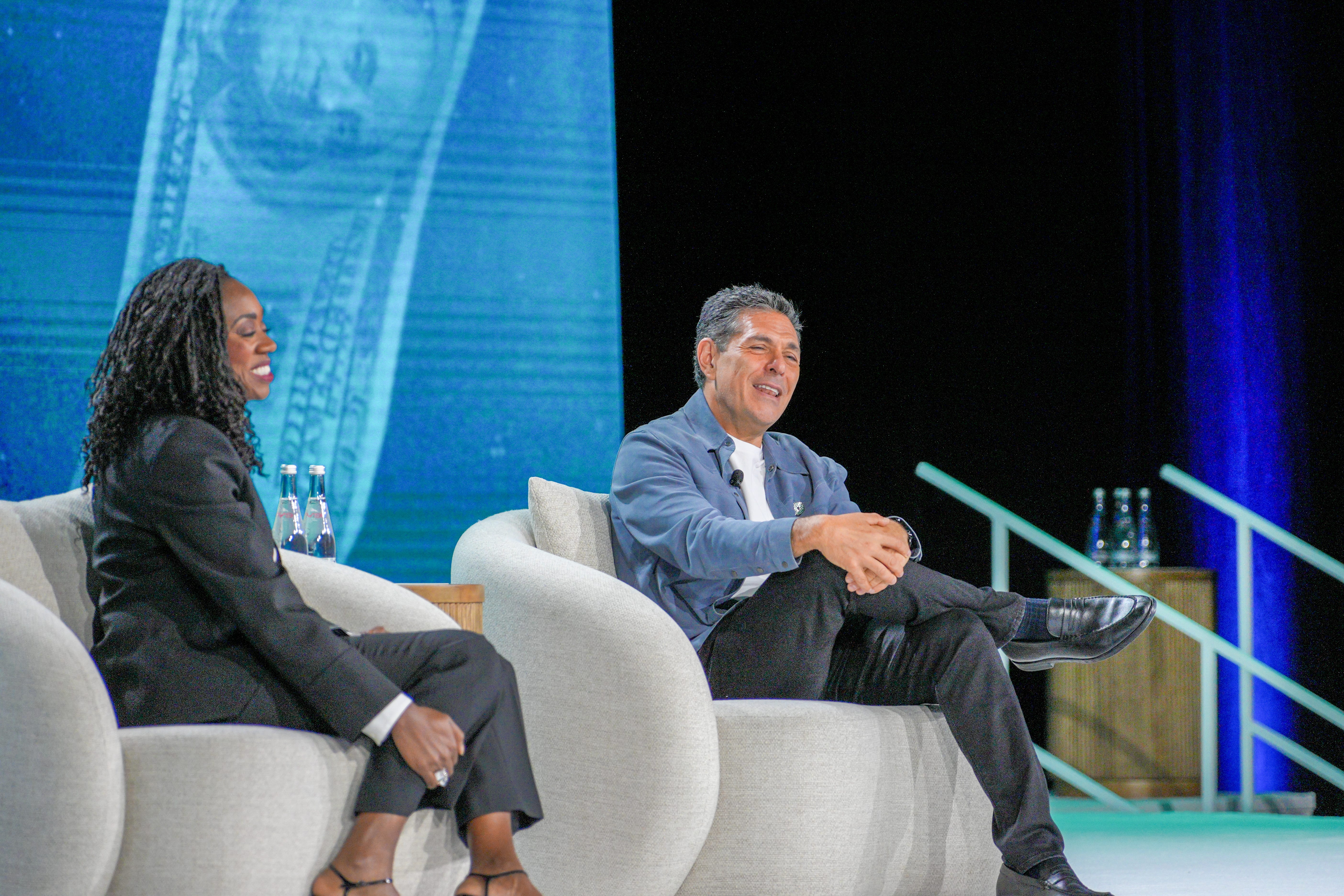 Daniel Lubetzky at the Clover x Shark Tank Summit in Las Vegas on September 29, 2025.
