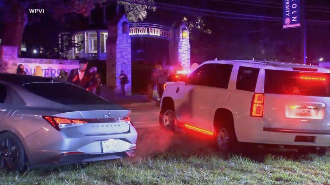 Shooting at a historically Black university’s homecoming fest in Pennsylvania kills 1 and wounds 6