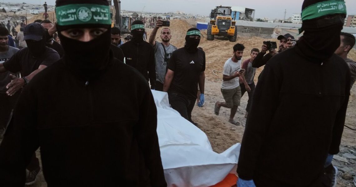 Slow release of hostage remains threatens Gaza ceasefire