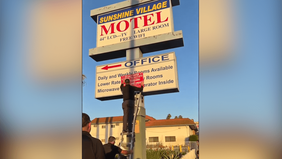 Southern California motel shut down over drugs, trafficking; owners arrested