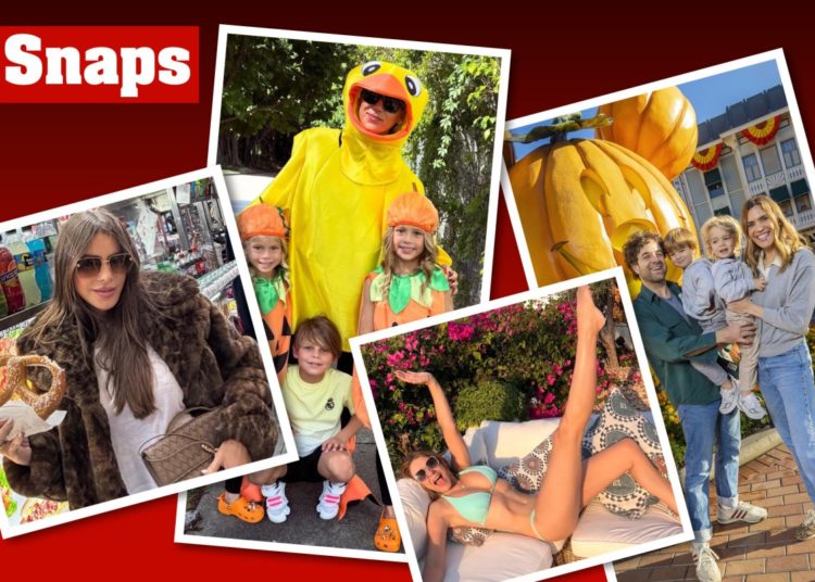 Star snaps of the week: Sofía Vergara, Elizabeth Hurley, Mandy Moore and more