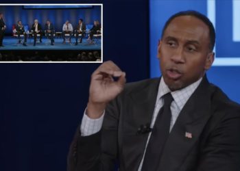 Stephen A. Smith storms off stage during NewsNation town hall