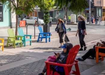 Struggling Santa Monica’s recovery plan: More cops downtown, luring back lost business