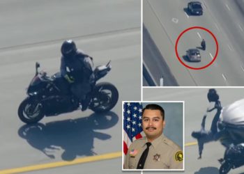 Suspected LA cop-killer who had gnarly caught-on-video motorcycle crash after high-speed chase ID’d