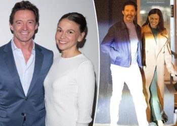 Sutton Foster cozies up to Hugh Jackman in rare pic from NYC date night