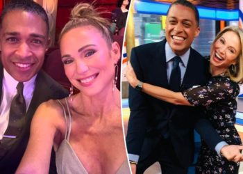 T.J. Holmes and Amy Robach engaged 3 years after affair bombshell led to ‘GMA3’ firings