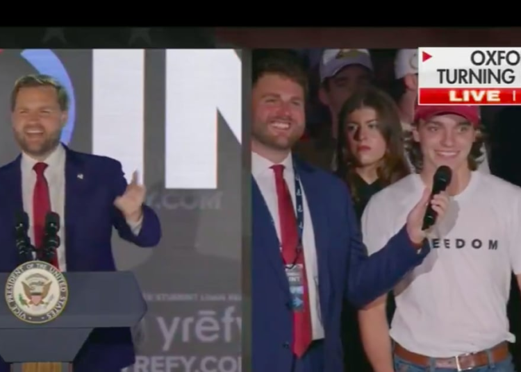 Teen MAGA Superfan Confronts J.D. Vance on ‘Disturbing’ Tendencies