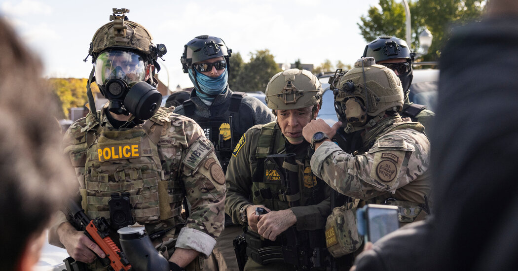 Tensions Mount as Agents, Including Gregory Bovino, Clash With Chicagoans