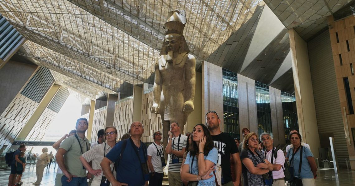The Grand Egyptian Museum showcasing 50,000 artifacts is finally opening