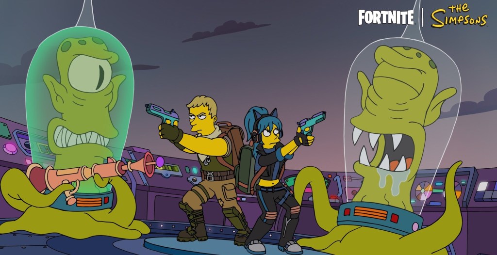 The Simpsons Fortnite Trailer