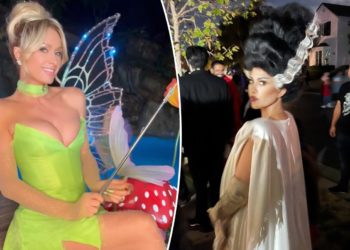 The best celebrity Halloween costumes of 2025: Paris Hilton, Kourtney Kardashian and more