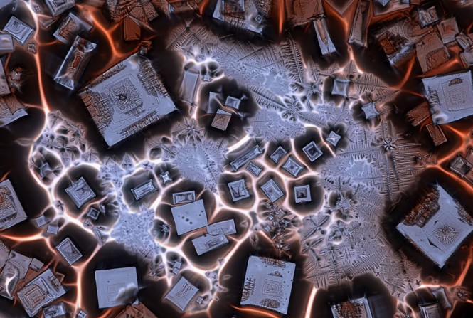 Crystallized-soy-sauce fusion with alum