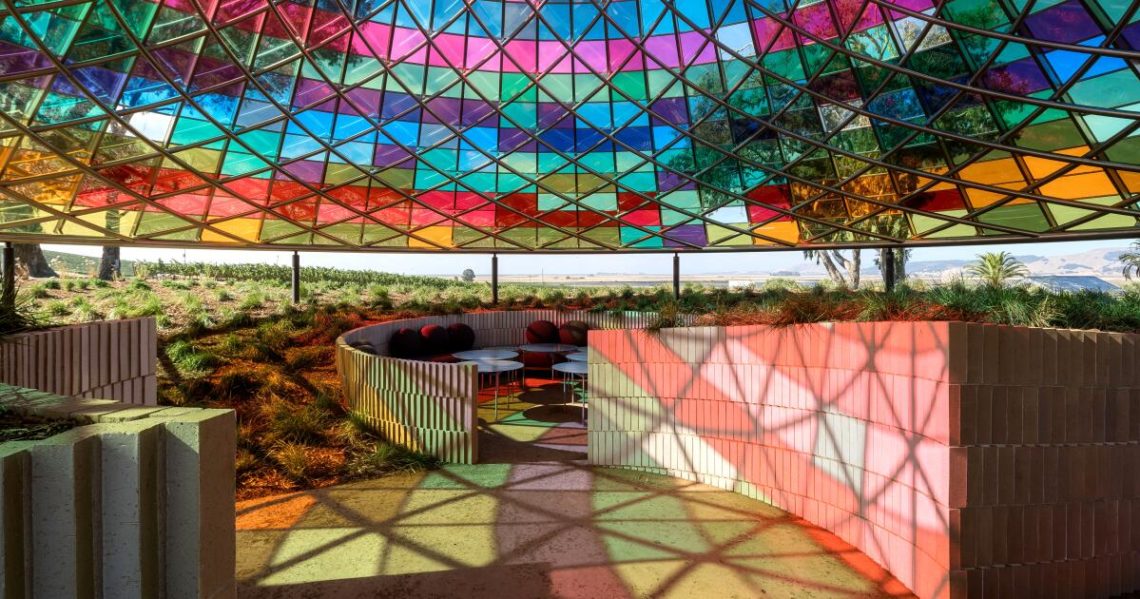 This California winery pairs its Pinot Noirs and Chardonnays with world-class art