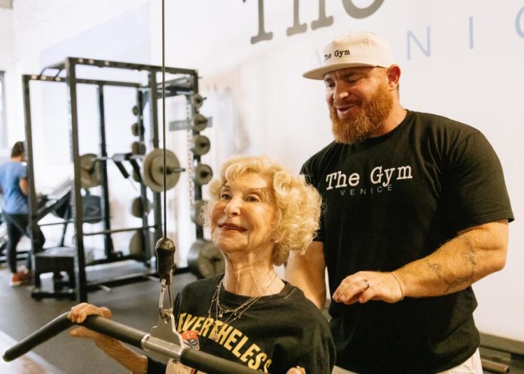This L.A. gym claims it’s for people over 40. Here’s what my 83-year-old mom thought of it