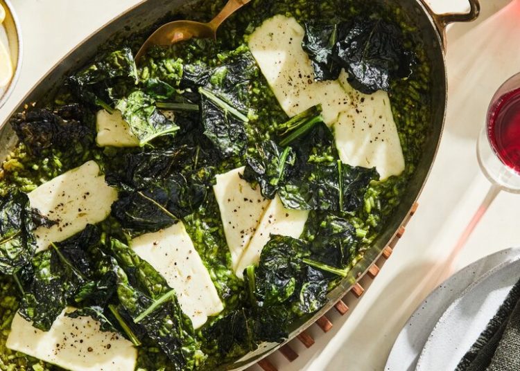 This Vibrantly Green Rice Is Also a Feast for the Eyes