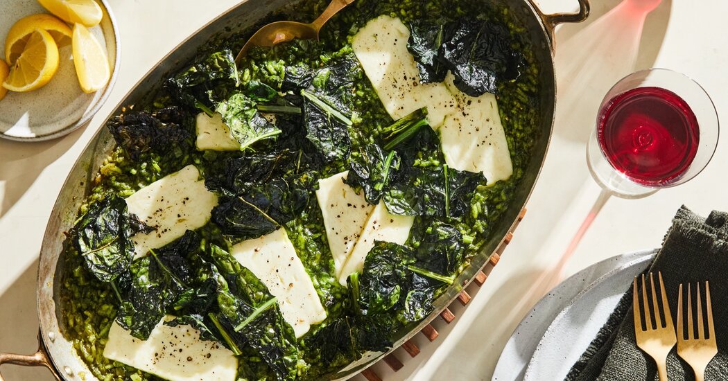 This Vibrantly Green Rice Is Also a Feast for the Eyes