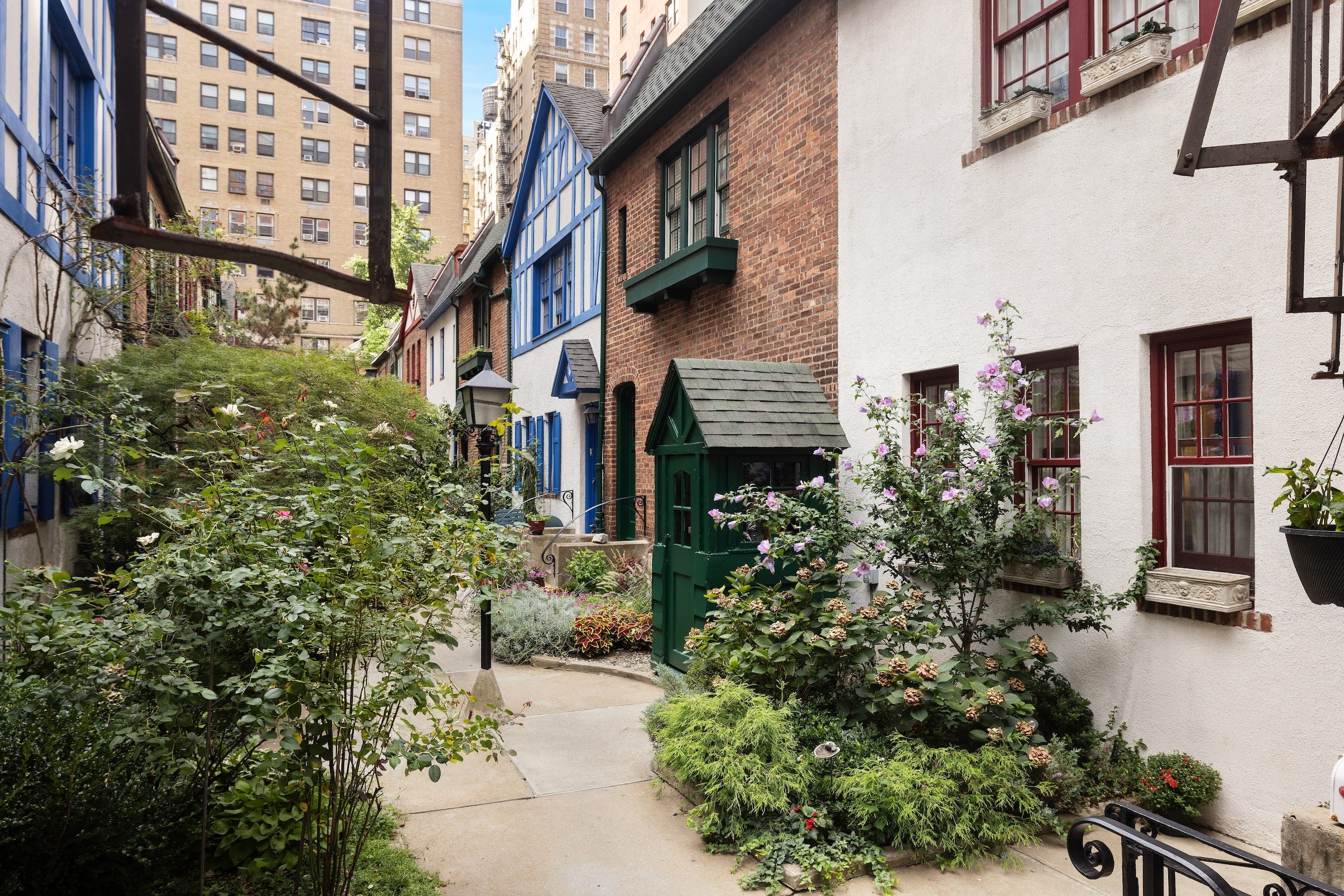 The exterior of a New York City condo.