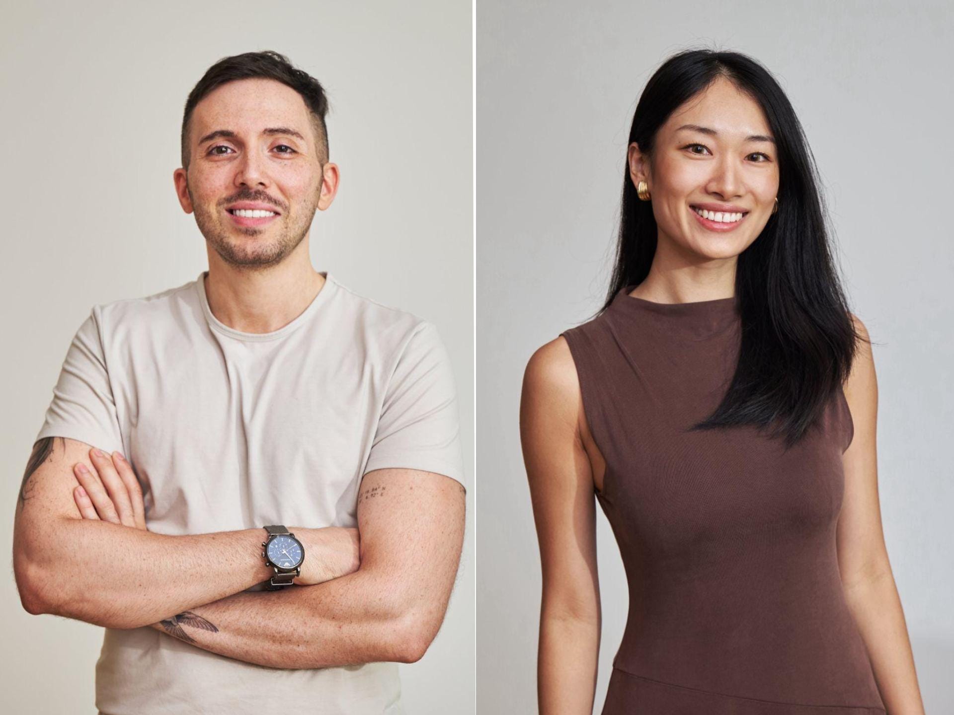 Salar Shahini and Mandi Zhou cofounded SweatPals, a social startup for fitness and wellness experiences.