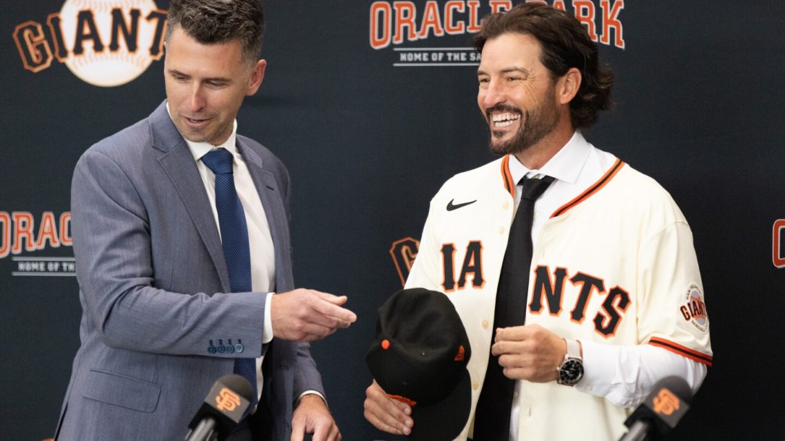 Tony Vitello takes daunting step from college ranks to MLB dugout as Giants manager