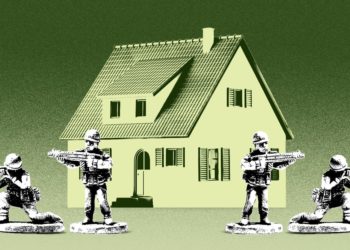 Top Trump Officials Are Moving Onto Military Bases