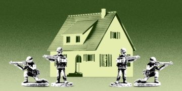 Top Trump Officials Are Moving Onto Military Bases