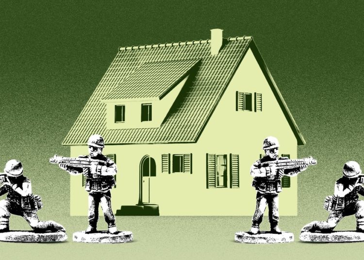 Top Trump Officials Are Moving Onto Military Bases