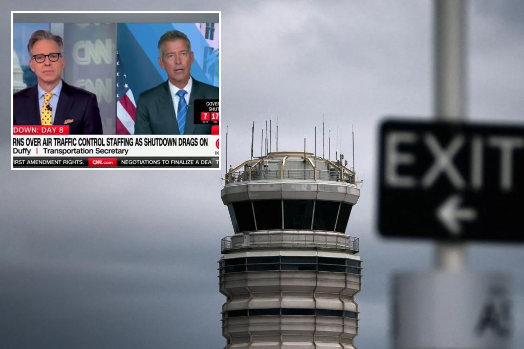 Transportation Secretary Sean Duffy urges air traffic controllers to show up for work: ‘Need to go to their jobs’