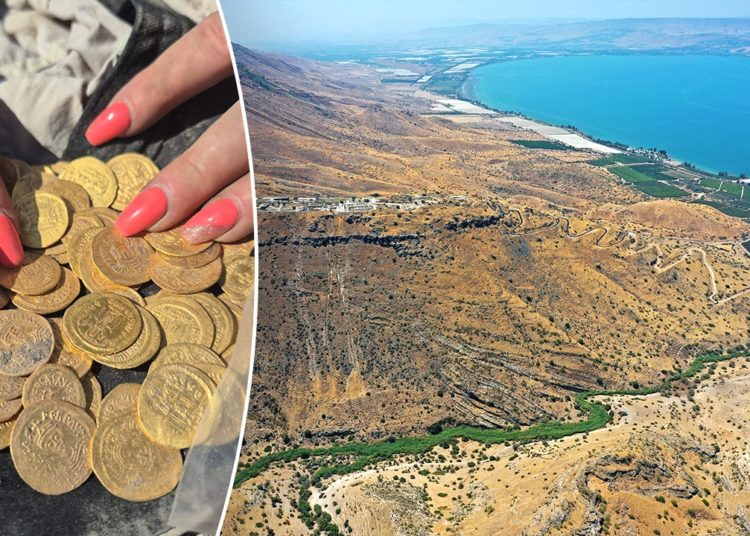 Treasure trove of gold coins, ancient jewelry unearthed in Christian city near Sea of Galilee