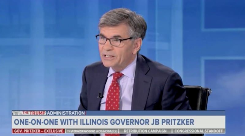 JB Pritzker on This Week with George Stephanopoulos.