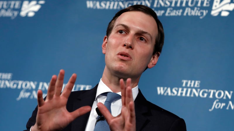 White House senior adviser Jared Kushner, U.S. President Donald Trump's son-in-law, speaks during a discussion on 